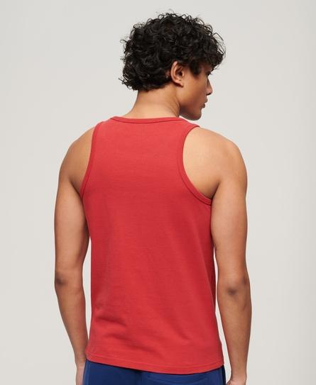 TRACK & FIELD ATH GRAPHIC MEN'S RED VEST