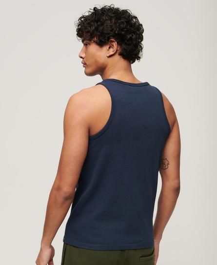 TRACK & FIELD ATH GRAPHIC MEN'S BLUE VEST