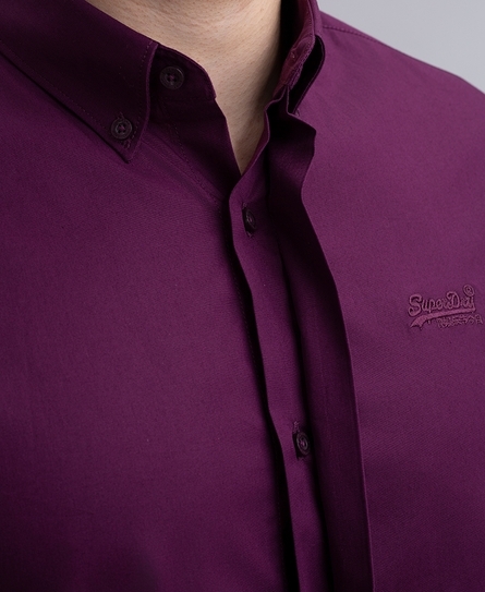 PREMIUM STRETCH TAPED MEN'S PURPLE SHIRT