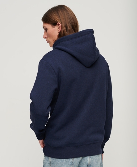 ESSENTIAL LOGO MEN'S BLUE HOODIE