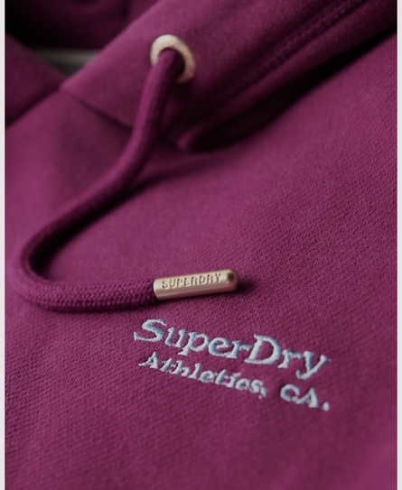 ESSENTIAL LOGO WOMEN'S PURPLE HOODIE