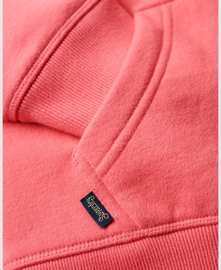 ESSENTIAL LOGO ZIP WOMEN'S PINK HOODIE