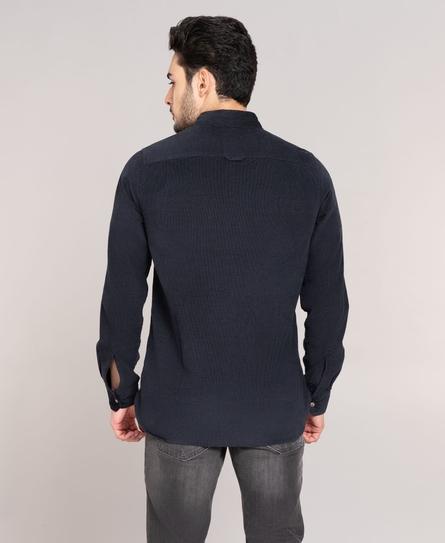 TRAILSMAN L/S CORD MEN'S BLUE SHIRT