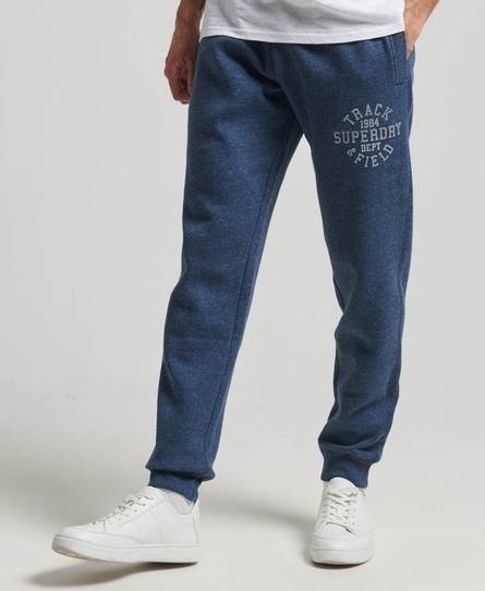 ATHLETIC COLLEGE LOGO MEN'S BLUE JOGGER