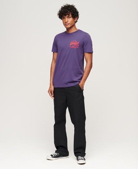 NEON VL MEN'S PURPLE T-SHIRT