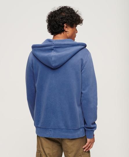 NEON VL MEN'S BLUE ZIPHOOD