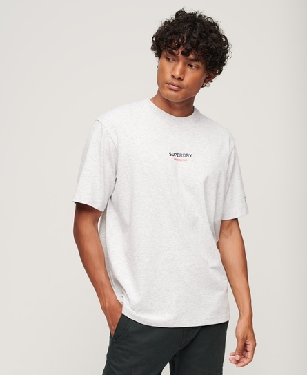 SPORTSWEAR LOGO LOOSE MEN'S GREY TEE