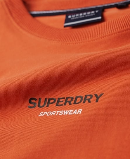 SPORTSWEAR LOGO LOOSE MEN'S ORANGE TEE