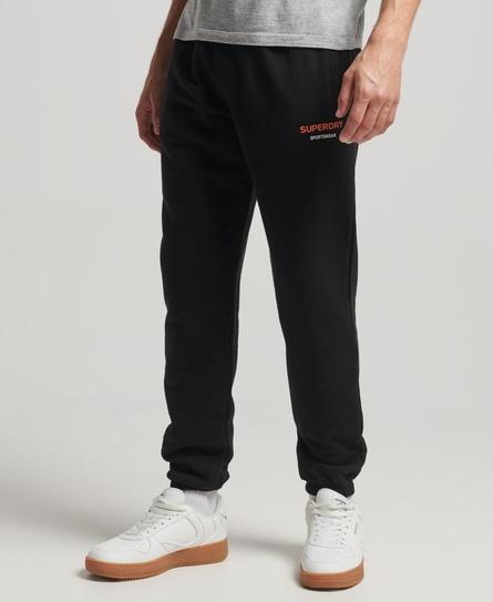 SPORTSWEAR LOGO TAPERED MEN'S BLACK JOGGER