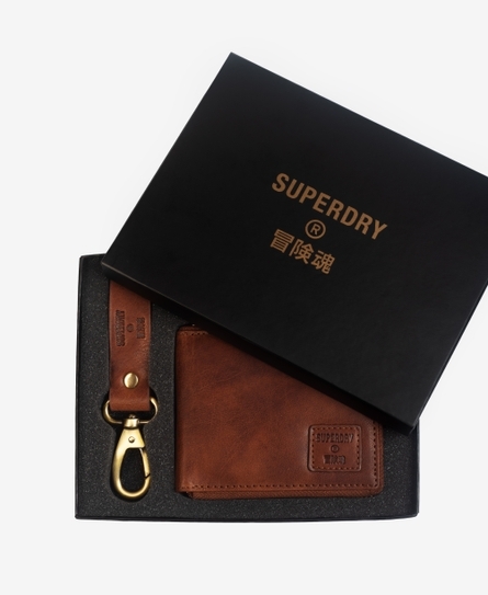 Superdry Benson Zip-Around Wallet Gift Set