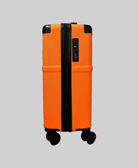 SD 20 HARDCASE SPINNER ORANGE LUGGAGE TROLLEY