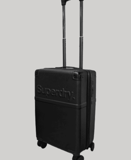 SD 20 HARDCASE SPINNER BLACK LUGGAGE TROLLEY