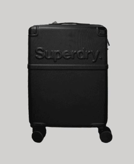 SD 20 HARDCASE SPINNER BLACK LUGGAGE TROLLEY