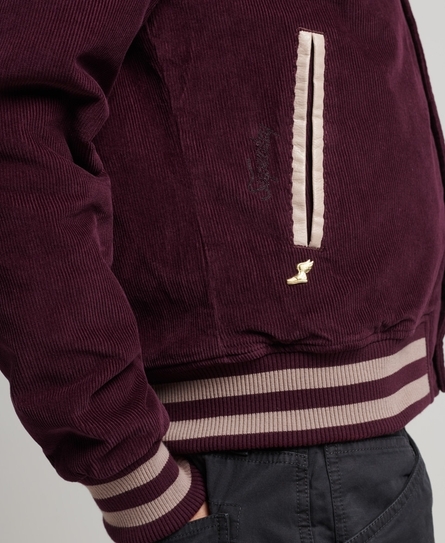 VINTAGE VARSITY CORD BOMBER