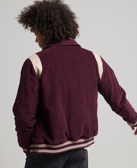 VINTAGE VARSITY CORD BOMBER