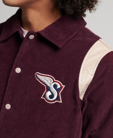 VINTAGE VARSITY CORD BOMBER