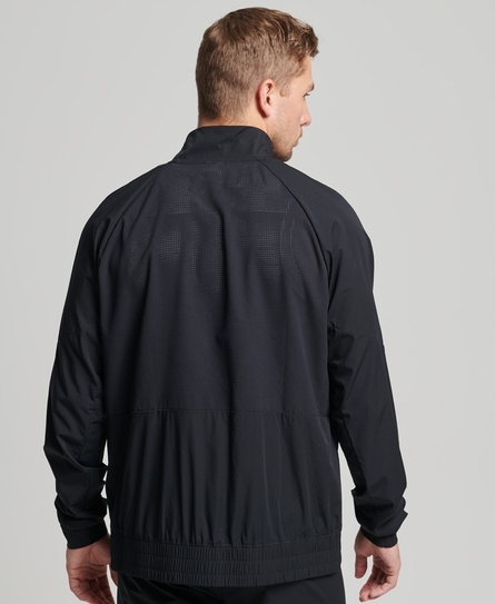 STRETCH WOVEN TRACK TOP