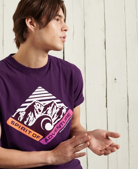 MOUNTAIN RELAX FIT GRAPHIC TEE