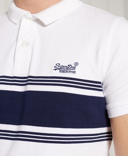 VINTAGE CHESTBAND JERSEY POLO