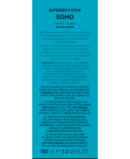 SOHO BOXED INDIA FR 100ML IN