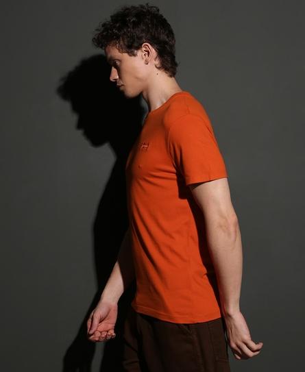 VINTAGE LOGO EMB MEN'S ORANGE T-SHIRT