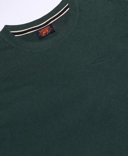 VINTAGE LOGO EMB MEN'S GREEN T-SHIRT