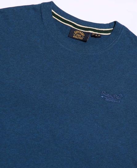 VINTAGE LOGO EMB MEN'S BLUE T-SHIRT