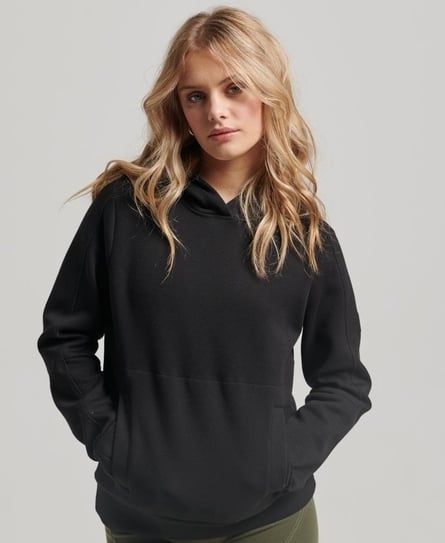 CODE TECH RELAXED WOMEN'S BLACK HOOD