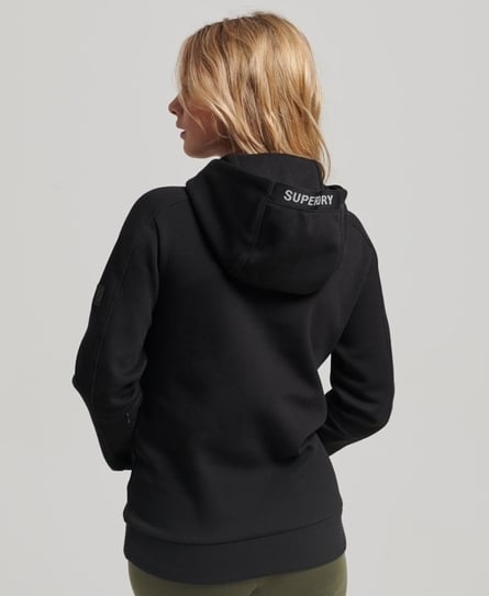 CODE TECH RELAXED WOMEN'S BLACK HOOD