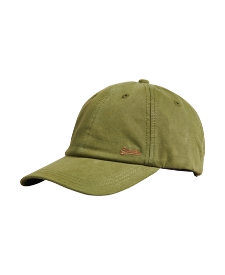VINTAGE EMBROIDERY WOMEN'S GREEN CAP