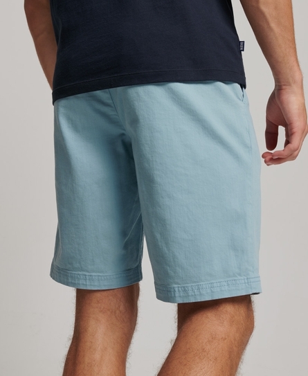 VINTAGE OFFICER CHINO MEN'S BLUE SHORTS