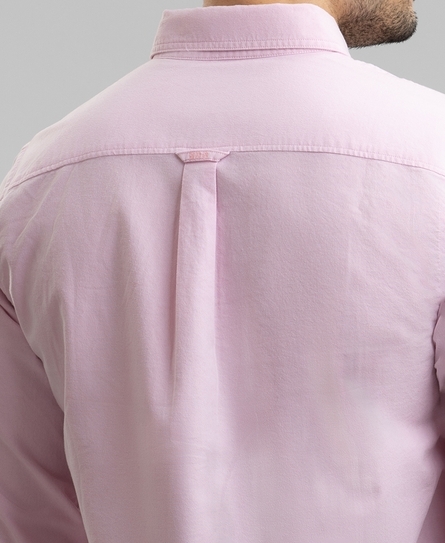 L/S CLASSIC OXFORD MEN'S PINK SHIRT