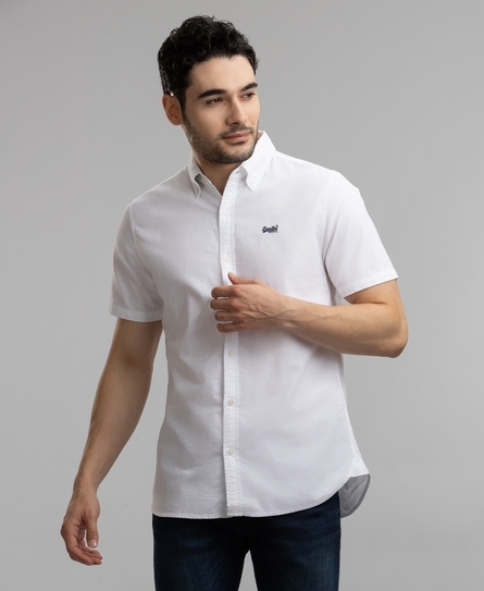 S/S CLASSIC OXFORD MEN'S WHITE SHIRTS