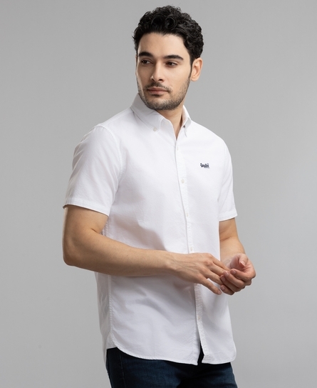 S/S CLASSIC OXFORD MEN'S WHITE SHIRTS