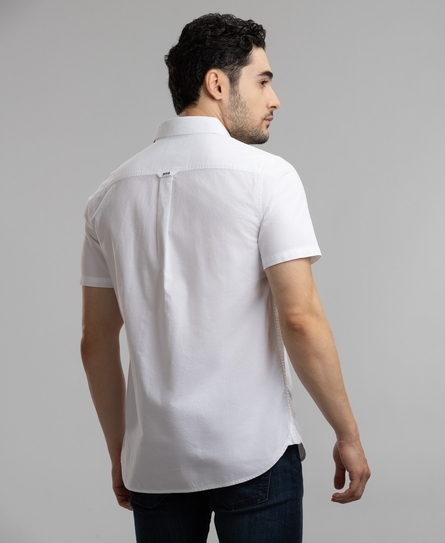 S/S CLASSIC OXFORD MEN'S WHITE SHIRTS