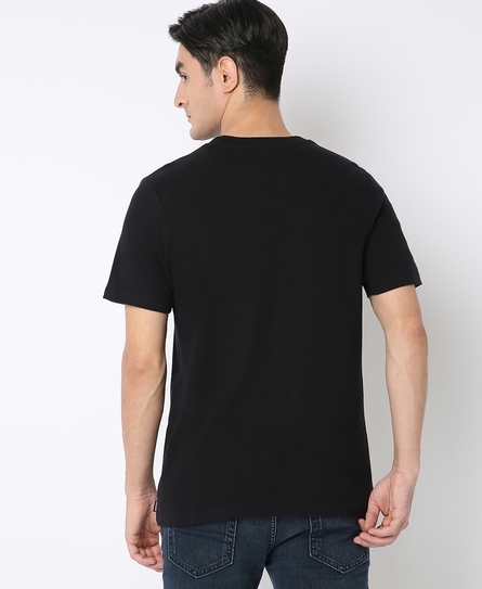 VINTAGE SURPLUS MEN'S BLACK T-SHIRT