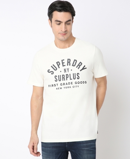 VINTAGE SURPLUS MEN'S WHITE T-SHIRT