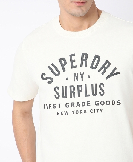 VINTAGE SURPLUS MEN'S WHITE T-SHIRT