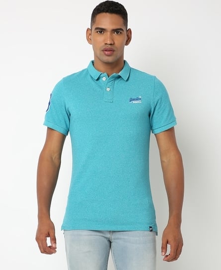 CLASSIC PIQUE MEN'S GREEN POLO