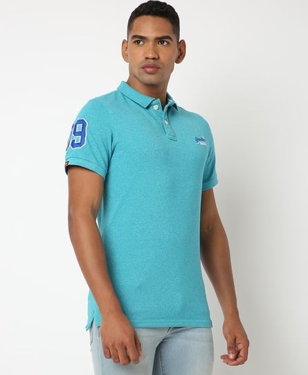 CLASSIC PIQUE MEN'S GREEN POLO