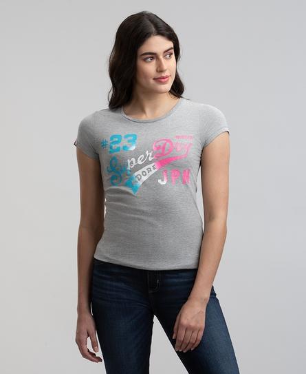 WATERCOLOUR ENTRY WOMEN'S GREY T-SHIRT