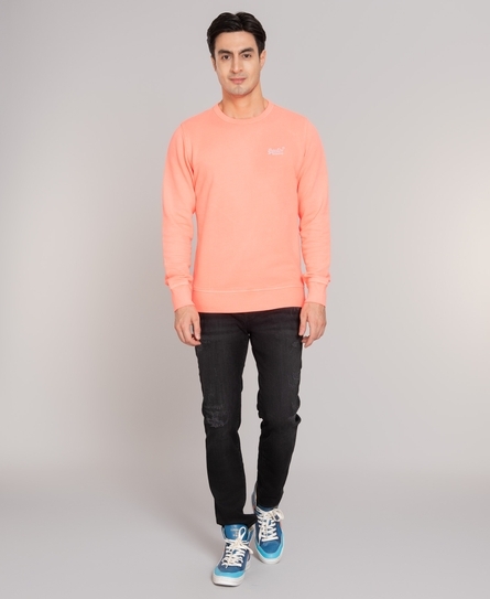 OL PASTELLINE CREW MEN'S PINK SWEAT