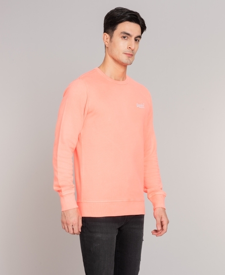 OL PASTELLINE CREW MEN'S PINK SWEAT