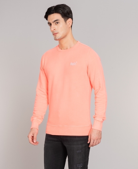 OL PASTELLINE CREW MEN'S PINK SWEAT