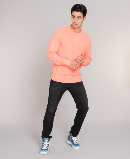 OL PASTELLINE CREW MEN'S PINK SWEAT