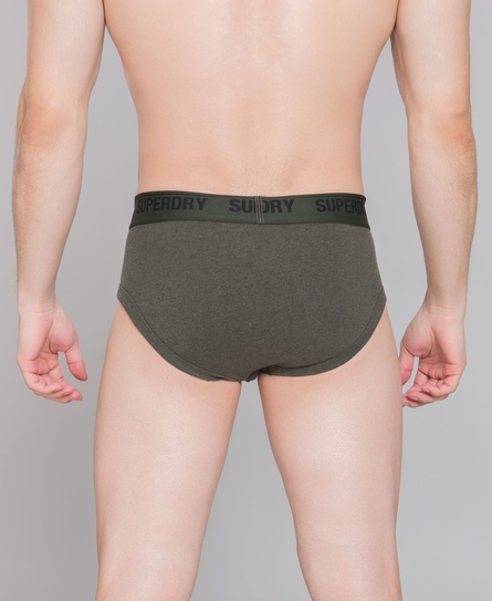 MULTI SINGLE PACK MEN'S GREEN BRIEF