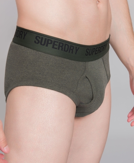 MULTI SINGLE PACK MEN'S GREEN BRIEF