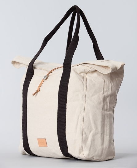 CLASSIC MEN'S WHITE TOTE