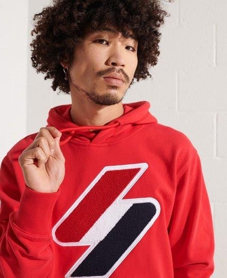 SUPERDRY CODE LOGO CHE HOOD