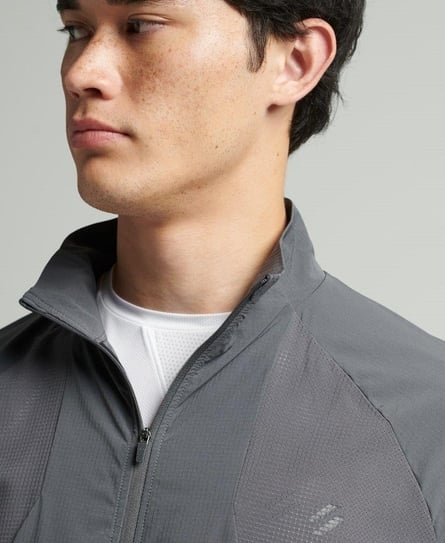 STRETCH WOVEN TRACK TOP